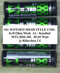 WOTOFO MESH STYLE COIL 